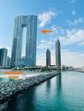 2BR Address Beach Resort JBR Marina 50 flr Balcony